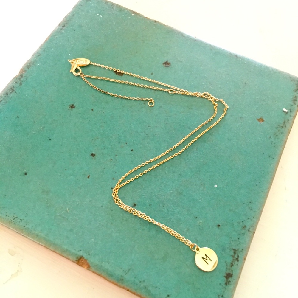 “M” Necklace